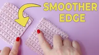 Simple tip for BETTER EDGES in SINGLE CROCHET. Finetune your crochet!