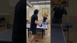 Secret variation of spin Backhand serve 