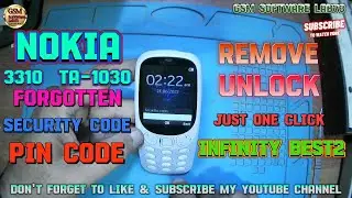 Nokia 3310 Security Code Unlock|Nokia 3310 TA-1030 Security Code reset infinity best2