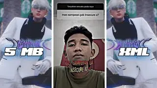 PRESET ALIGHT MOTION 🎟️ MAS SAMPEAN GA INSECURE A, KATA KATA BANG BLEK