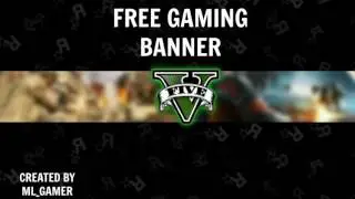 ◣ FREE GAMING BANNER TEMPLATE NO TEXT◥