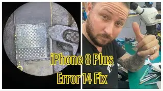 BASIC REPAIRS - iPHONE 8 PLUS WITH ERROR 14 - THE BIG SOLUTION FOR ERROR 14