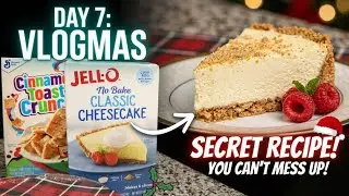 Vlogmas Day 7: How To Make A No Bake Classic Cheese Cake | My Secret Recipe.