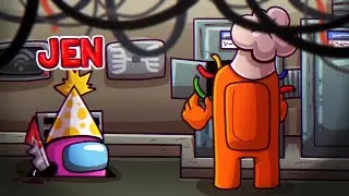 INSANE IMPOSTER OUTPLAYS US In Among Us!!!