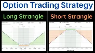 strangle strategy in options trading || option trading strategies || long strangle || short strangle