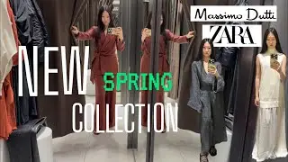 Shopping vlog Massimo Dutti / ZARA / New spring collection / New collection / Shopping with fitting