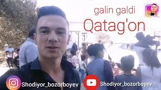 Shodiyor Bozorboyev Qo'shko'pir Qatag'onda to'y. Galin galdi