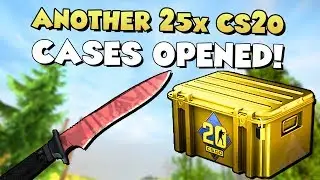 ANOTHER 25x CS20 CASES OPENED! 😅