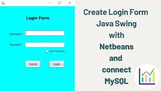 How to create a login form in Java Swing | Netbeans
