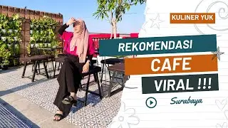 Cafe VIRAL di Surabaya, ada kolam renang | #vlog