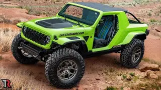 We Got To Drive Jeep's Super Cool 2023 Concepts and One Legendary Jeep!