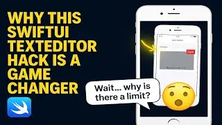SwiftUI TextEditor Tutorial for Beginners | How to Use TextEditor in SwiftUI