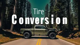 What Size Are 33s Tires If You Use Measurements Like 265 75 R16?