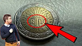 RARE 1 Euro coin 2017 FRANCE - 29.970.000