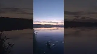 Красивый закат над Безлюдовкой