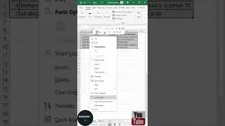 Excel Table Border