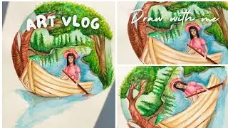 Easy Watercolor Painting | Art supplies