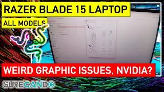 Razer Blade 15: Unraveling Graphic Glitches - NVIDIA Errors Exposed! Exclusive Inspection.