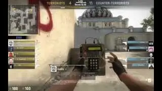 CS:GO -  Insane burst headshots with glock [HD]