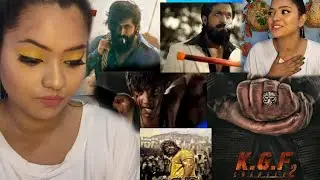 KGF 2 & KGF 1  Teaser Reaction | Yash | Sanjay Dutt | prasant Neel | Reaction By Jeny |