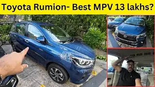 BYD eMAX7 Competitor | Feature Rich 7-Seater | Toyota Rumion V Manual |