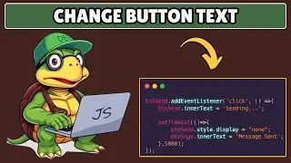 How to Change Button Text in Javascript