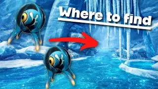 Where to GET the BLUE TRIVALVE EGGS (Arctic Spires) | Subnautica Below Zero