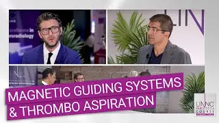 How will magnetic guiding systems help improve thrombo-aspiration?