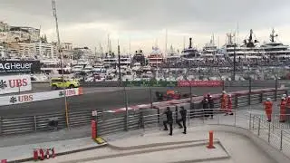 Formula F2 Sprintrace Grand Prix 2022 Monaco 28.05.2022 Grandstand K6 Tribüne K6 close view