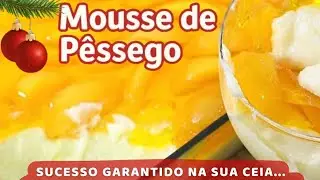 The Best Peach Mousse for the End of the Year!