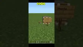 Minecraft Logic😅 🤔#youtubeshorts #minecraft #souravjoshivlogs #shorts