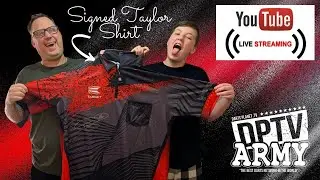LIVE - DARTS PLANET TV BANTER WITH GAV & CONNOR + PHIL TAYLOR SIGNED SHIRT RAFFLE