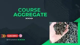 course aggregate| short detail of course aggregate💕#youtube #civilengineering #civil_practical