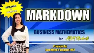 Markdown | Business Mathematics