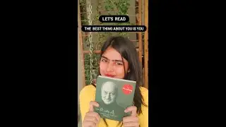 Reading The Best Thing About You IS You | Self Help Book
