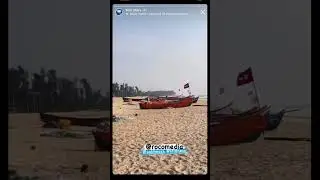 Pondicherry Beach - Calmness Stillness ​⁠ ​⁠ @ROCOMEDIA