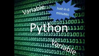 What is a variable? Learn python variable in 6 minutes.