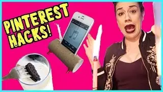 TESTING DUMB PINTEREST HACKS