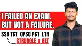 EXAM FAILURE || Ignore some criticism || SSB TGT || LTR || OPSC PGT @TheLearnerODISHA