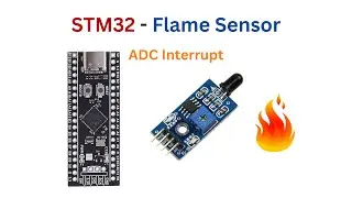 Flame Sensor | STM32 ADC.