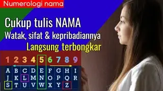 Numerology❗ Simply Write a Name Then Your Character, Traits Personality Will Be Revealed Immediately