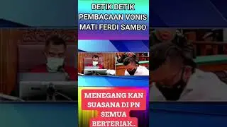 Histeris - Akhirnya Ferdi Sambo di Vonis MATI #ferdisambo #vonismati