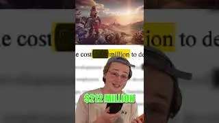 TLOU P2 cost SO much money to make #shorts #thelastofuspart2 #horizonforbiddenwest #sony #microsoft