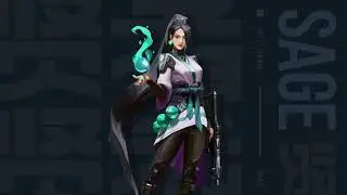 VALORANT Sage Animated Key Art w Music