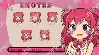 🎨🔥 New Client Work – Custom Animated Emotes! 🔥🎨
