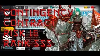 Contingency Contract Broken Path rank SSS Op Barrenland#0 Risk 16 || Arknights