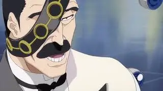kenpachi cuts down a weakling very easy