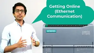 S7-1200 PLC - Getting Online and Ethernet Communication | TIA Portal | Urdu/Hindi
