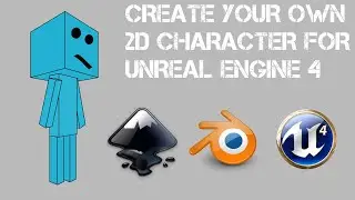 PAPER 2D Character for Unreal engine 4 - PART 01