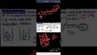 Automata Lecture 32 Pushdown Automata(PDA) Numericals (Question-2)